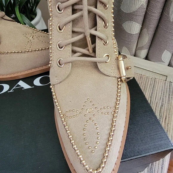 Coach Paisley suede Booties - Picture 8 of 16